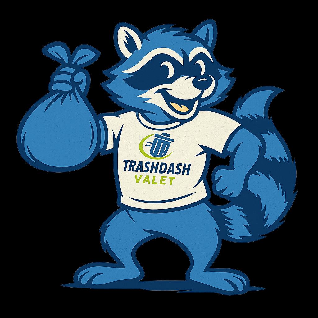 TrashDash Valet mascot